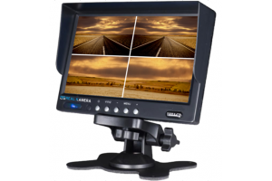 7 İNCH  4 Kanal Quad Monitör