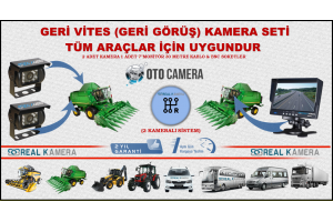 Geri Vites Kamera Seti  2 Kameralı Set