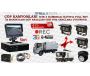 ÇÖP KAMYONLARI VE İŞ MAKINALARI  İÇİN  4 KAMERALI  KAYITLI FULL SET